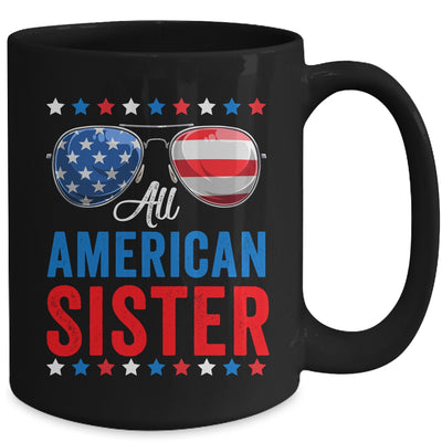 All American Sister 4th Of July Memorial Day Matching Mug | teecentury