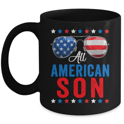 All American Son 4th Of July Memorial Day Matching Mug | teecentury