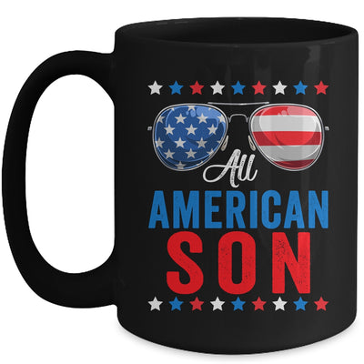 All American Son 4th Of July Memorial Day Matching Mug | teecentury