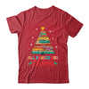 All Booked For Christmas Book Christmas Tree Lights Shirt & Sweatshirt | teecentury