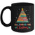 All Booked For Christmas Book Christmas Tree Lights Mug | teecentury