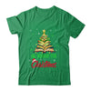 All Booked For Christmas Vintage Librarian Xmas Tree Lights Shirt & Sweatshirt | teecentury