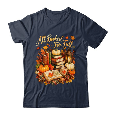 All Booked For Fall Books Coffee Cozy Autumn Reading Women Shirt & Sweatshirt | teecentury