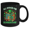 All Booked For St Patricks Day Shamrock Librarian Book Lover Mug | teecentury