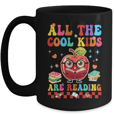 All The Cool Kids Are Reading Book Reading For Teacher Mug | teecentury