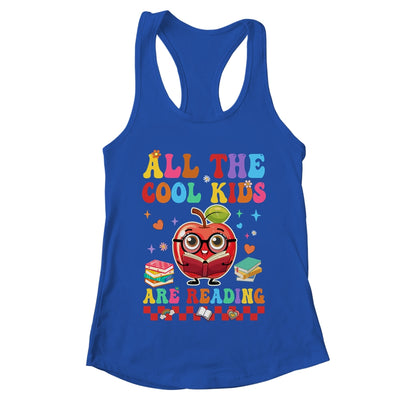 All The Cool Kids Are Reading Book Reading For Teacher Shirt & Tank Top | teecentury