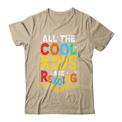 All The Cool Kids Are Reading Book Reading School Teacher Shirt & Tank Top | teecentury