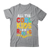 All The Cool Kids Are Reading Book Reading School Teacher Shirt & Tank Top | teecentury