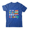 All The Cool Kids Are Reading Book Reading Teacher School Shirt & Tank Top | teecentury