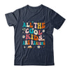 All The Cool Kids Are Reading Groovy Book Lovers World Book Shirt & Tank Top | teecentury