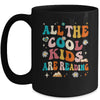 All The Cool Kids Are Reading Groovy Book Lovers World Book Mug | teecentury