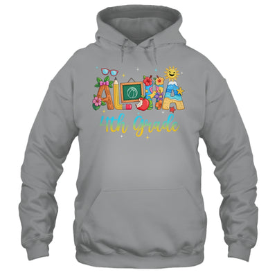 Aloha 4th Grade Teacher Life Summer Vacation School Beach Shirt & Tank Top | teecentury