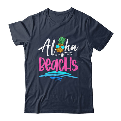 Aloha Beaches Hawaii Beach Summer Vacation Men Women Kids Shirt & Tank Top | teecentury