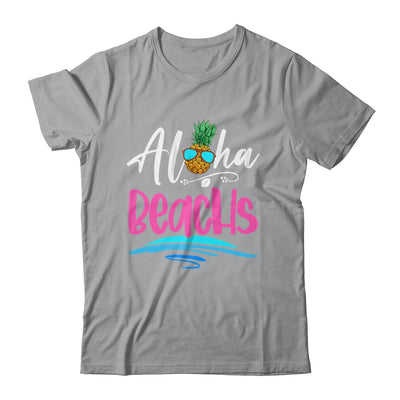 Aloha Beaches Hawaii Beach Summer Vacation Men Women Kids Shirt & Tank Top | teecentury