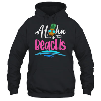 Aloha Beaches Hawaii Beach Summer Vacation Men Women Kids Shirt & Tank Top | teecentury