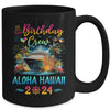 Aloha Hawaii 2024 Vacation Birthday Crew Trip Matching Group Mug | teecentury