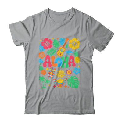 Aloha Hawaii Boho Retro Shaka Hibiscus Vacation Trip Summer Shirt & Tank Top | teecentury