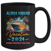 Aloha Hawaii Family Vacation 2024 Matching Group Summmer Mug | teecentury