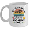 Aloha Hawaii Family Vacation 2025 Flower Hawaii Vacation Mug | teecentury