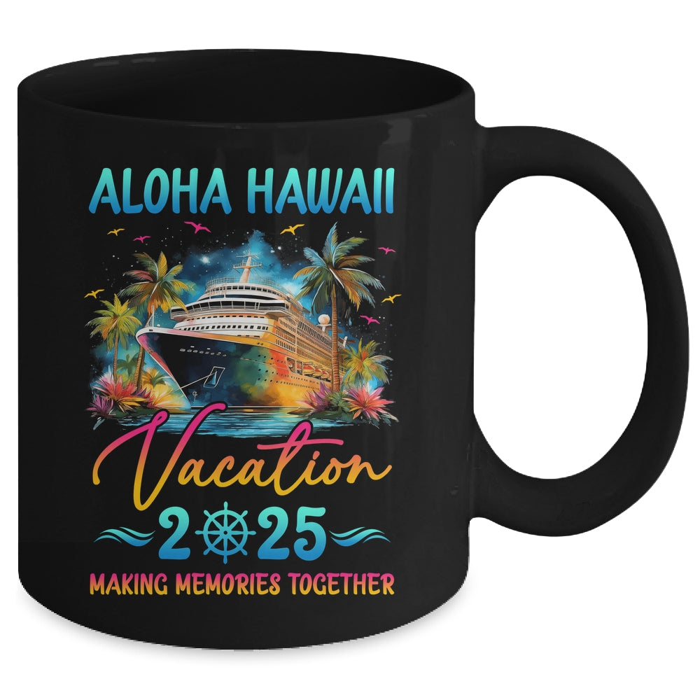 Aloha Hawaii Family Vacation 2025 Matching Group Summer Mug | teecentury