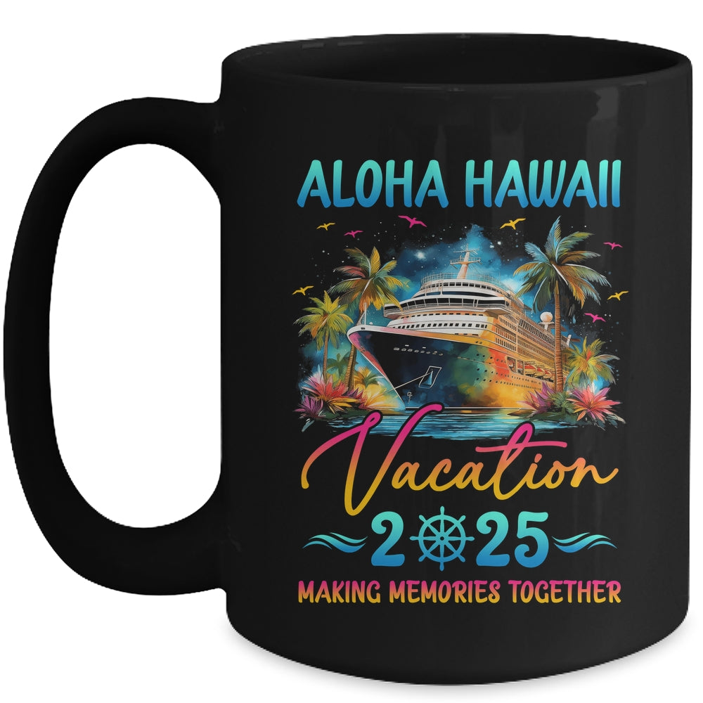 Aloha Hawaii Family Vacation 2025 Matching Group Summer Mug | teecentury