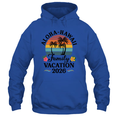 Aloha Hawaii Family Vacation 2026 Flower Hawaii Vacation Shirt & Tank Top | teecentury
