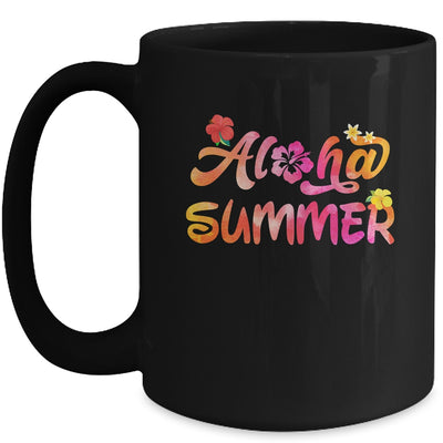 Aloha Hawaii Hawaiian Island Palm Beach Surf Aloha Summer Mug | teecentury