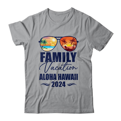 Aloha Hawaii Matching Family Vacation 2024 Making Memories Shirt & Tank Top | teecentury