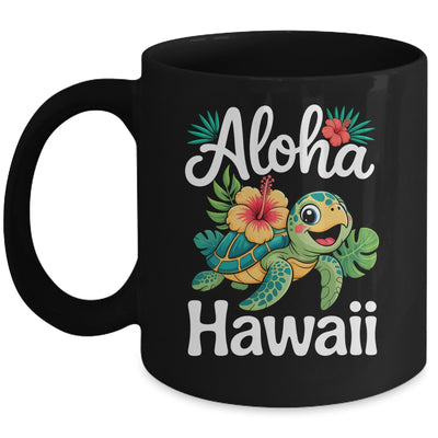 Aloha Hawaii Turtle Hawaiian Island Kids Men Women Boy Girls Mug | teecentury