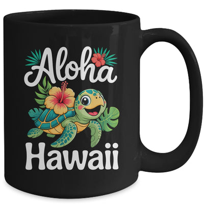 Aloha Hawaii Turtle Hawaiian Island Kids Men Women Boy Girls Mug | teecentury