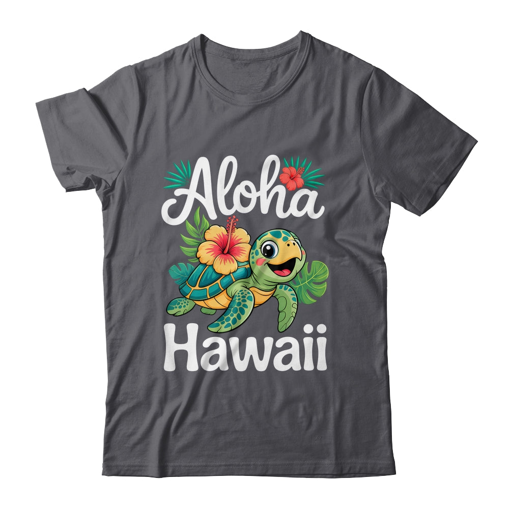 Aloha Hawaii Turtle Hawaiian Island Kids Men Women Boy Girls Shirt & Tank Top | teecentury
