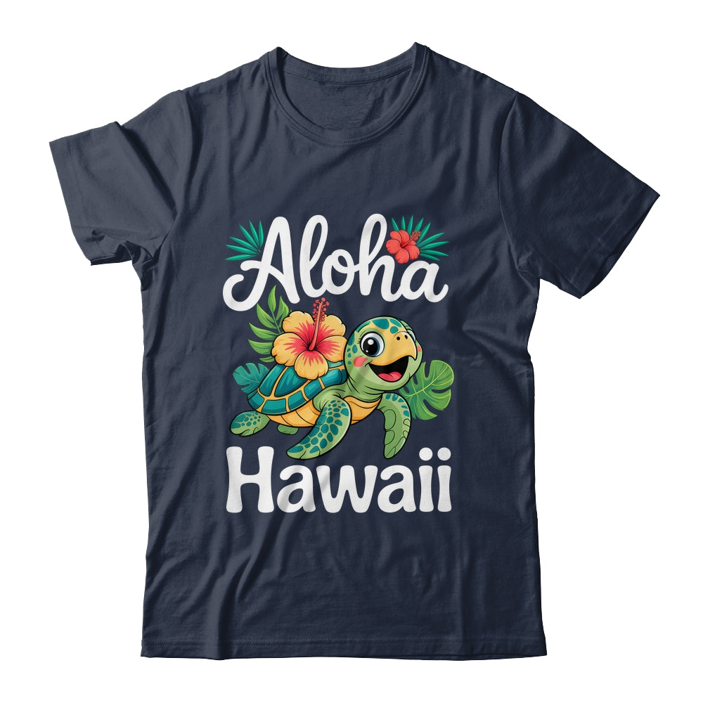 Aloha Hawaii Turtle Hawaiian Island Kids Men Women Boy Girls Shirt & Tank Top | teecentury