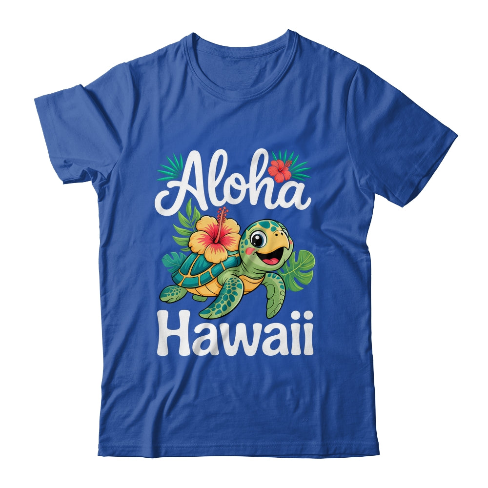 Aloha Hawaii Turtle Hawaiian Island Kids Men Women Boy Girls Shirt & Tank Top | teecentury