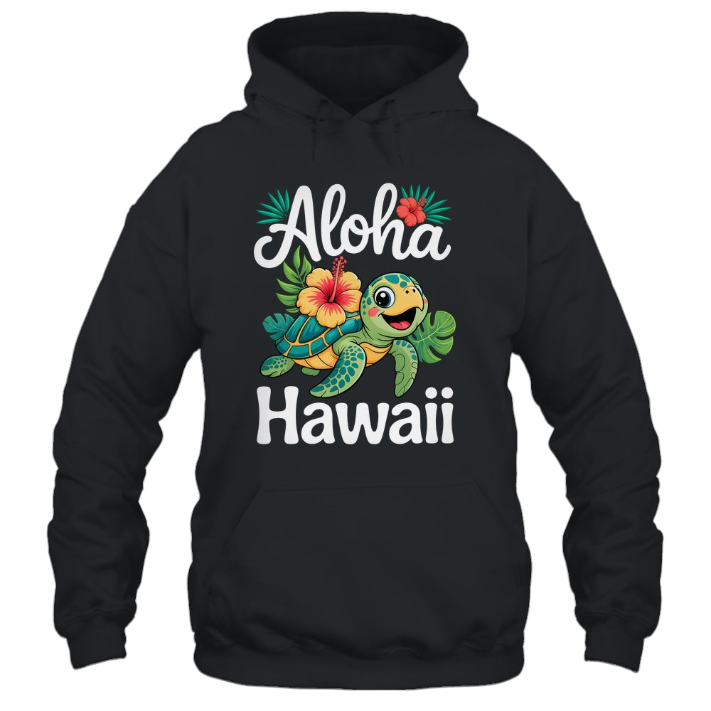 Aloha Hawaii Turtle Hawaiian Island Kids Men Women Boy Girls Shirt & Tank Top | teecentury