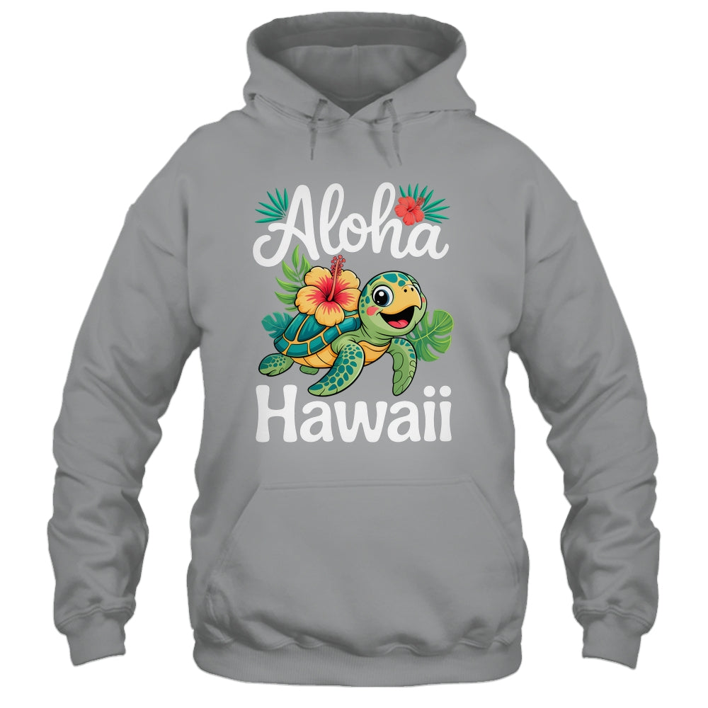 Aloha Hawaii Turtle Hawaiian Island Kids Men Women Boy Girls Shirt & Tank Top | teecentury