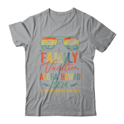 Aloha Hawaii Vacation 2024 Matching Family Group Summer Shirt & Tank Top | teecentury