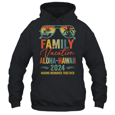 Aloha Hawaii Vacation 2024 Matching Family Group Summer Shirt & Tank Top | teecentury