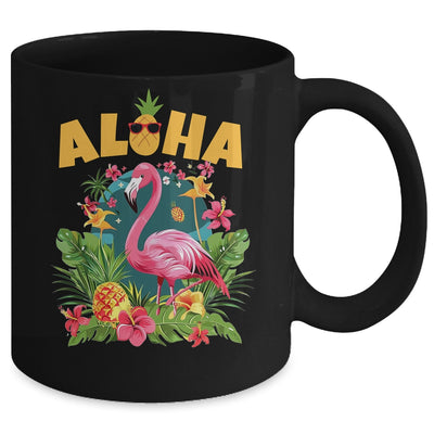 Aloha Hawaiian Hawaii Flamingo Kids Teen Girls Women Mug | teecentury
