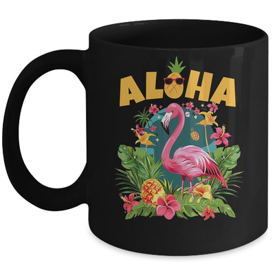 Aloha Hawaiian Hawaii Flamingo Kids Teen Girls Women Mug | teecentury