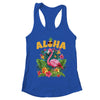 Aloha Hawaiian Hawaii Flamingo Kids Teen Girls Women Shirt & Tank Top | teecentury