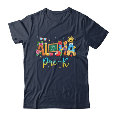 Aloha PreSchool Beach Teacher Life Summer Vacation School Beach Shirt & Tank Top | teecentury