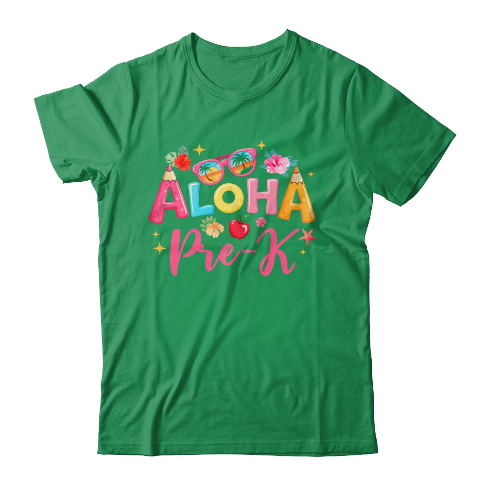 Aloha Preschool Summer Vacation Beach Teacher Pre-k School Shirt & Hoodie | teecentury