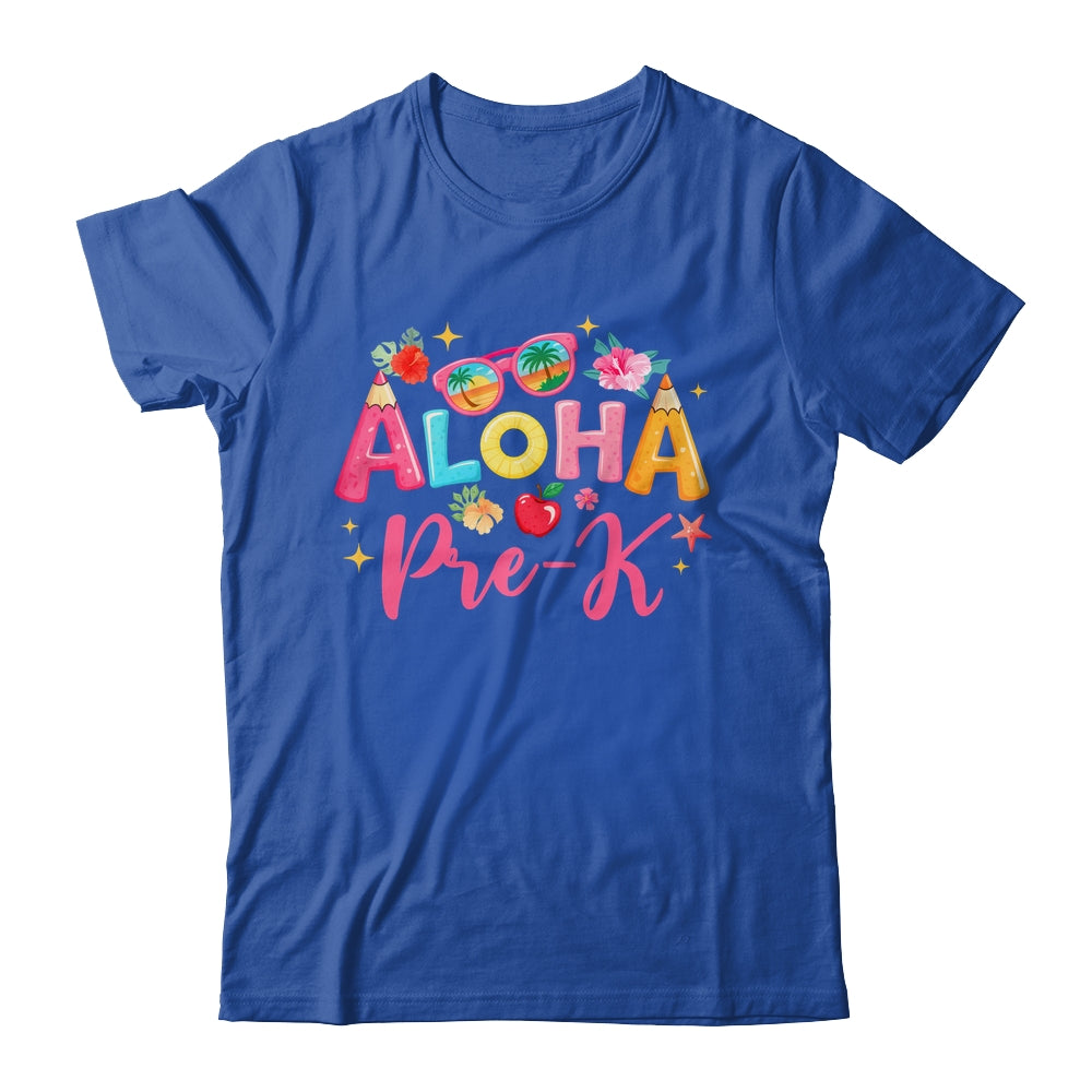Aloha Preschool Summer Vacation Beach Teacher Pre-k School Shirt & Hoodie | teecentury