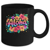 Aloha Tropical Flowers Summer Vacation Hawaii Beach 2025 Mug | teecentury