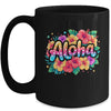 Aloha Tropical Flowers Summer Vacation Hawaii Beach 2025 Mug | teecentury