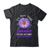 Alzheimer Awareness Tee For Men And Women Purple Sunflower Shirt & Hoodie | teecentury