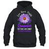 Alzheimer Awareness Tee For Men And Women Purple Sunflower Shirt & Hoodie | teecentury
