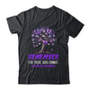 Alzheimer Awareness Tree For Men Women Purple Butterfly Shirt & Hoodie | teecentury
