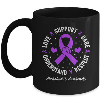 Alzheimer's Awareness  ALZ Love Support Alzheimer's Mug | teecentury