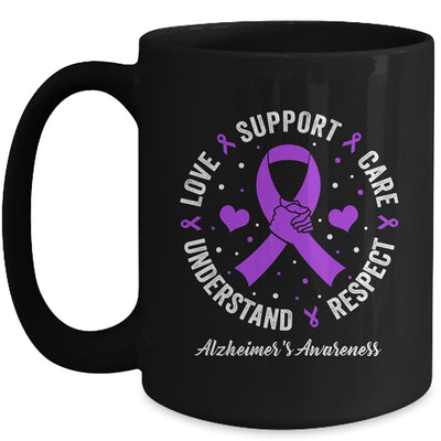 Alzheimer's Awareness  ALZ Love Support Alzheimer's Mug | teecentury